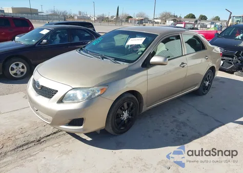 2009 Toyota Corolla Le z USA, uszkodzony, nr VIN 1NXBU40E59Z070952
